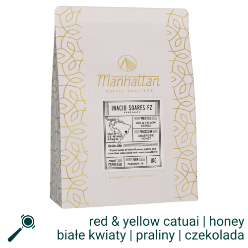 Manhattan Coffee Brazylia Inacio Soares F2 1 kg kawa ziarnista