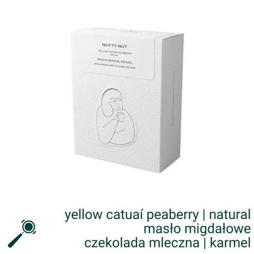 DAK Brazylia Nutty Nut 250 g kawa ziarnista