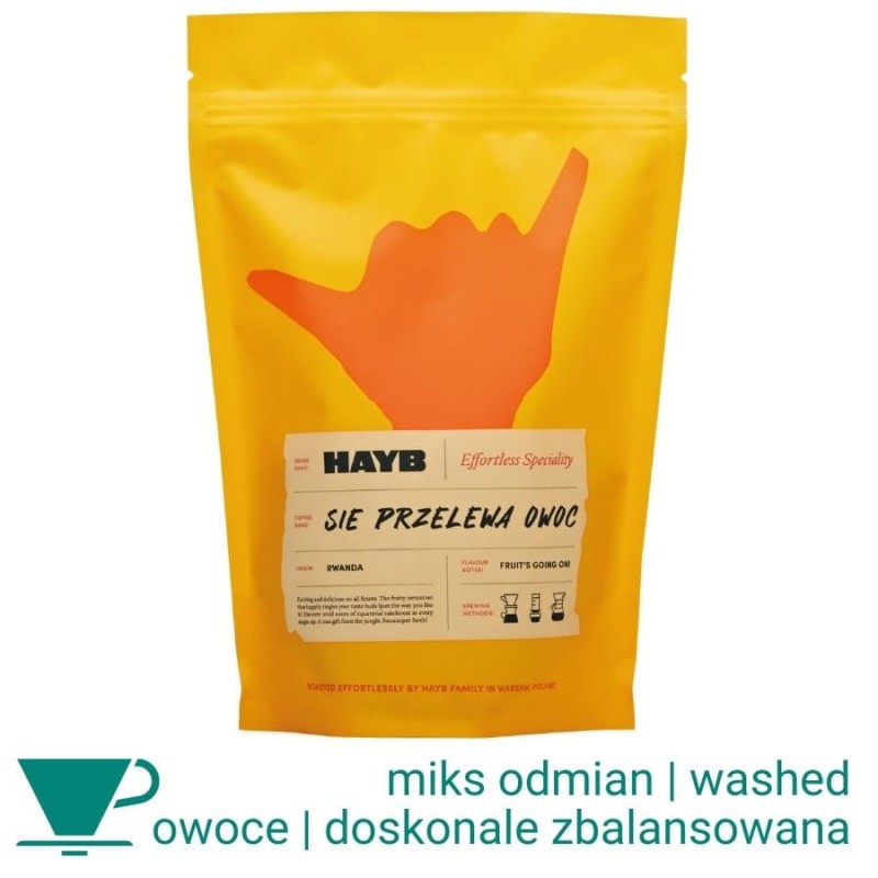 HAYB Się Przelewa Owoc 1kg | CoffeeLove