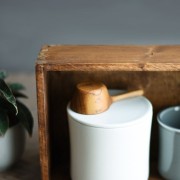 Kinto pojemnik na kawę 600g biały | CoffeeLove
