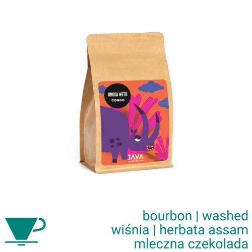 Java Congo Umoja Wetu filtr 250 g kawa ziarnista 