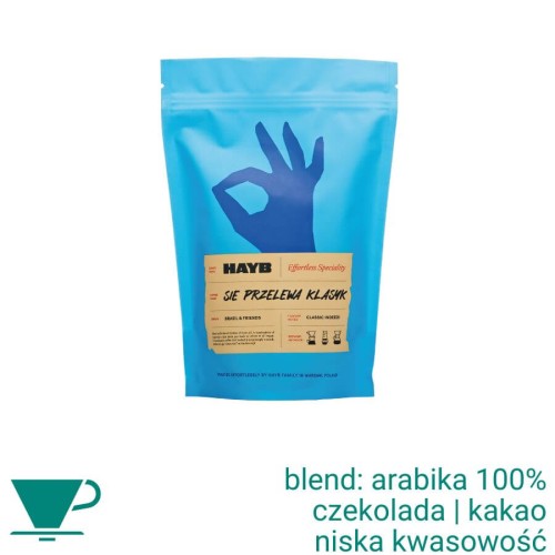 HAYB Się Przelewa Klasyk filtr 250 g kawa ziarnista