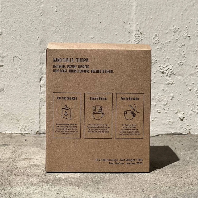 The Barn Drip Bag Ethiopia 130g | CoffeeLove