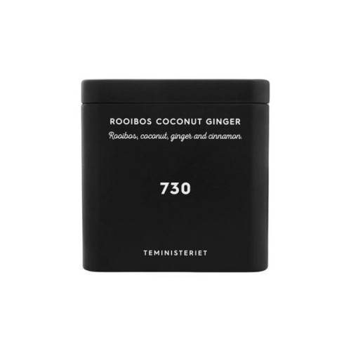 Teministeriet "730" Rooibos Coconut Ginger herbata rooibos sypana 100g w puszce