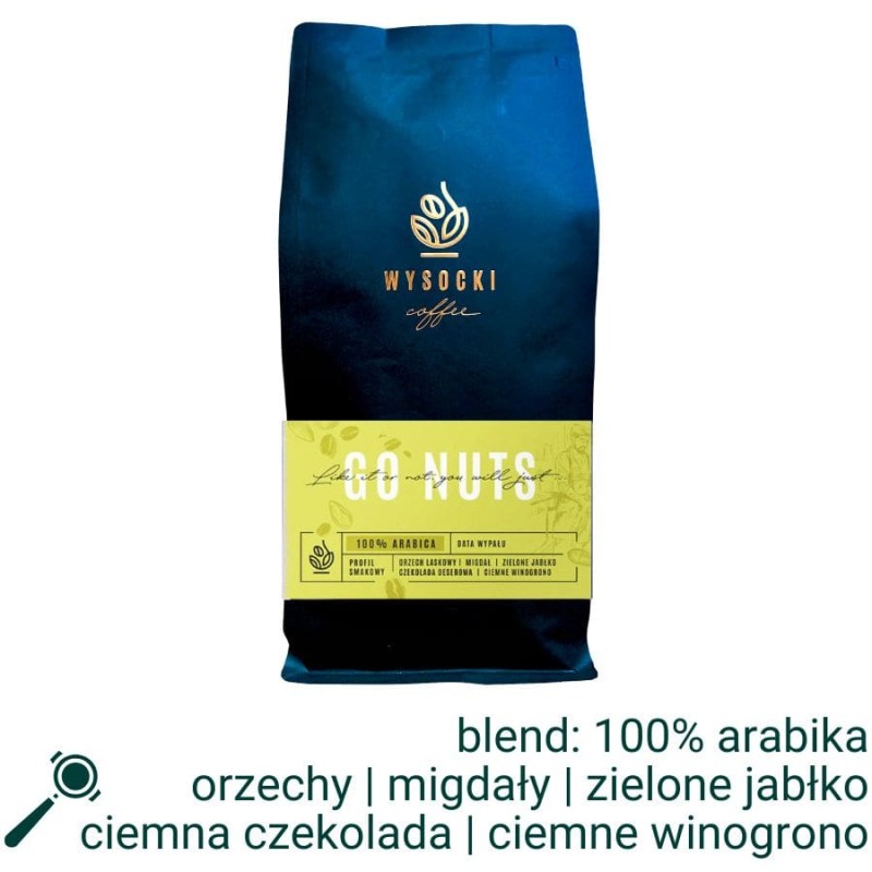 Wysocki Coffee Go Nuts 1kg | CoffeeLove