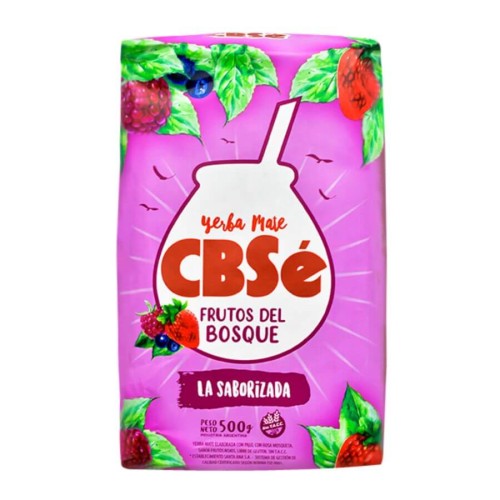 Yerba mate CBSe Frutos del Bosque 500g 