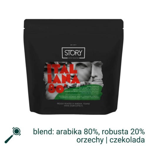 Story Coffee Italiana 80′ blend 250 g kawa ziarnista
