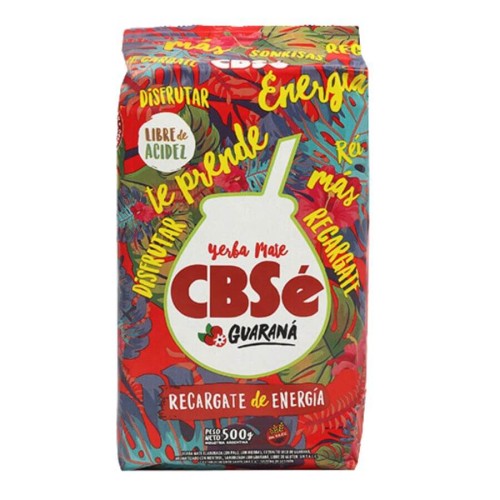 Yerba mate CBSe Guarana 500g  