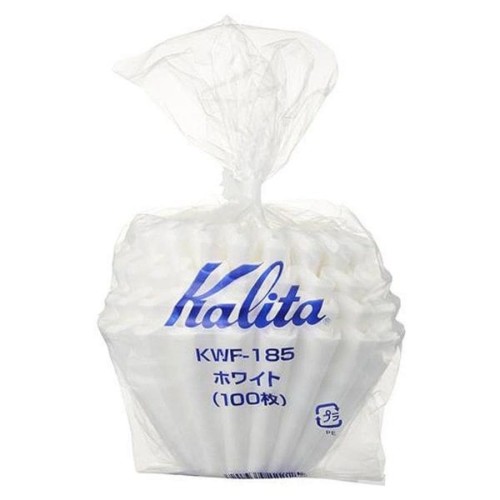 Kalita Wave 185 filtry papierowe białe 100 sztuk