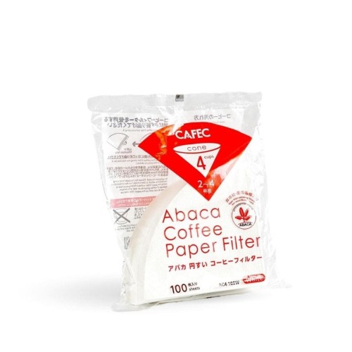 Cafec abaca Filter Paper filtry do V60-02 100 szt