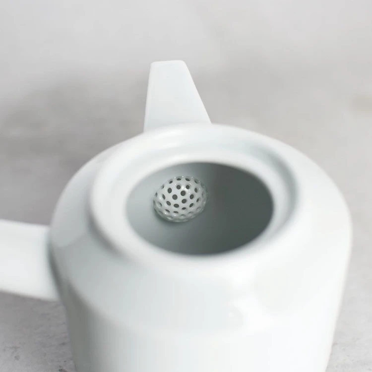 Kinto LT kyusu teapot 300ml white | CoffeeLove