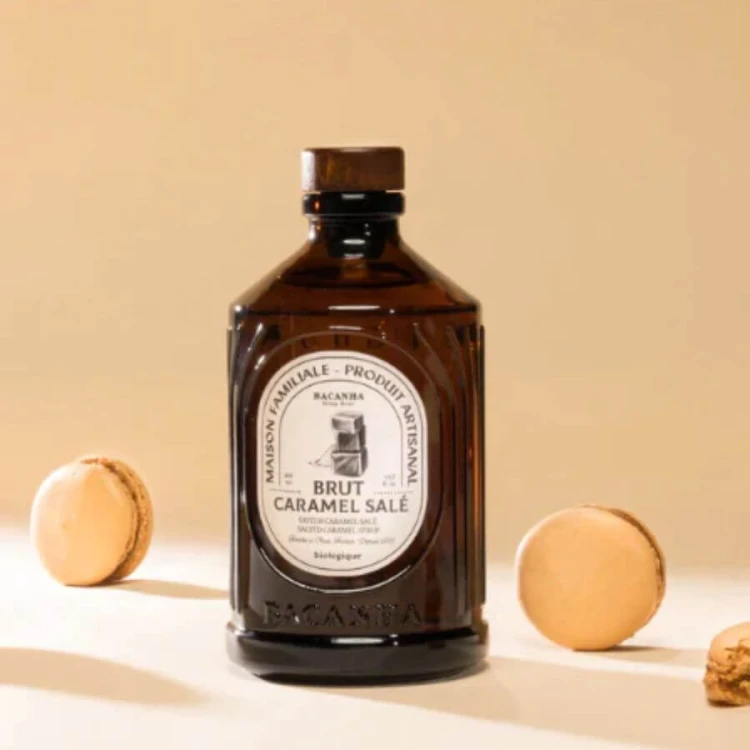 Bacanha syrop o smaku słonego karmelu 400 ml | CoffeeLove