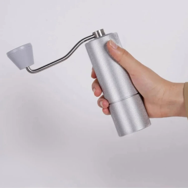 Timemore C3 Manual Grinder Silver ręczny żarnowy młynek do kawy | CoffeeLove