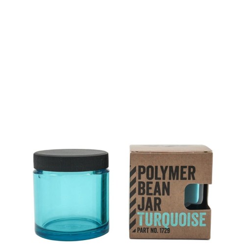 Comandante Polymer-Glass Bean Jar 40g turkusowy