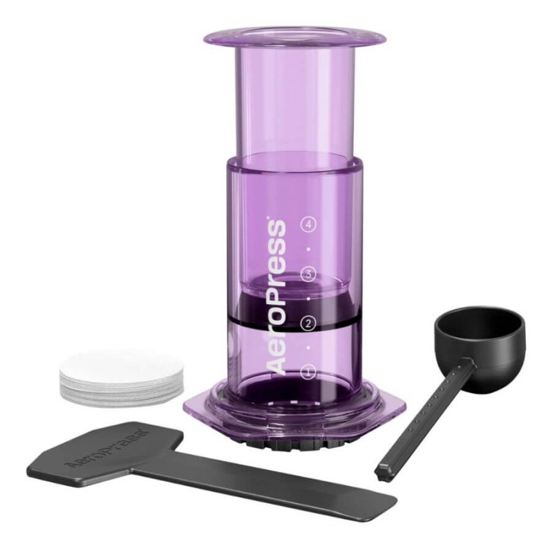 AeroPress Clear Purple Coffee Maker | CoffeeLove