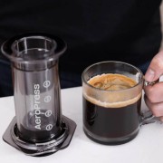 AeroPress Clear Black Coffee Maker | CoffeeLove