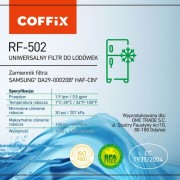 Filtr Coffix RF-502 HAF-CIN do lodówek | CoffeeLove
