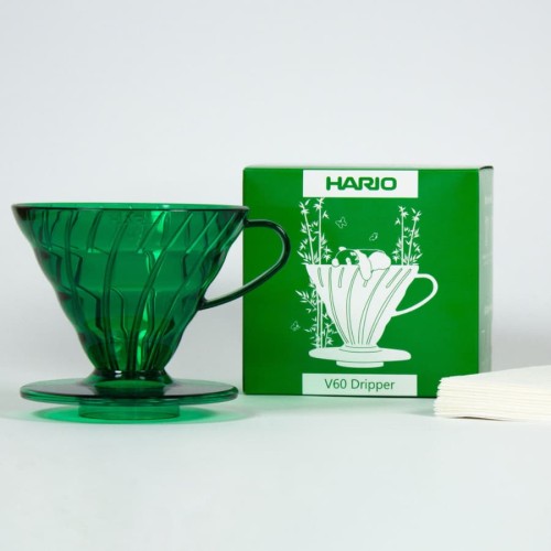 Hario dripper plastikowy Candy Edition Bamboo Green | CoffeeLove