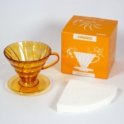 Hario dripper plastikowy Candy Edition Koi Orange | CoffeeLove