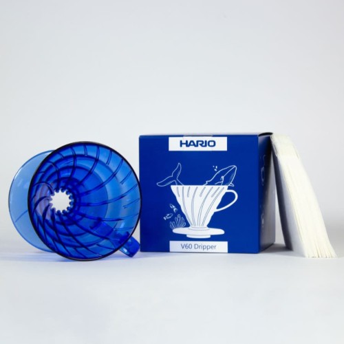 Hario dripper plastikowy Candy Edition Ocean Blue | CoffeeLove