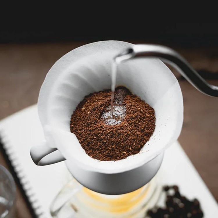 Hario Filtry papierowe białe V60-01 białe 100 sztuk | CoffeeLove