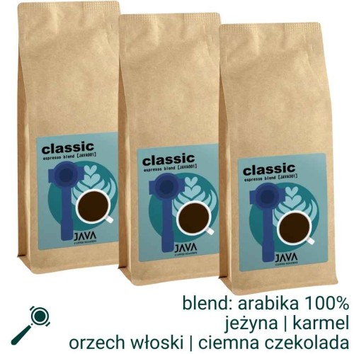 Java Classic Blend 001 zestaw 3x1 kg
