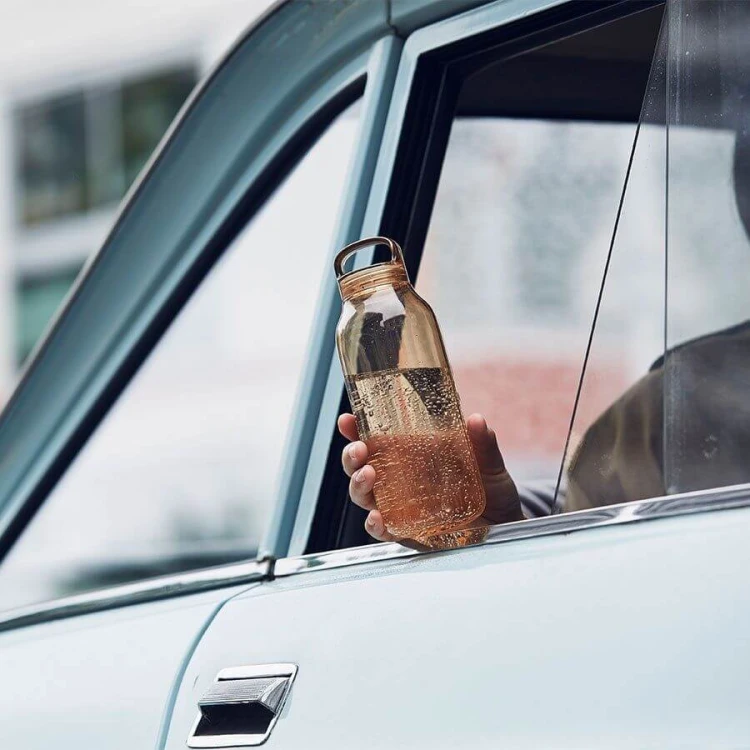 Kinto Water Bottle 300 ml amber | CoffeeLove