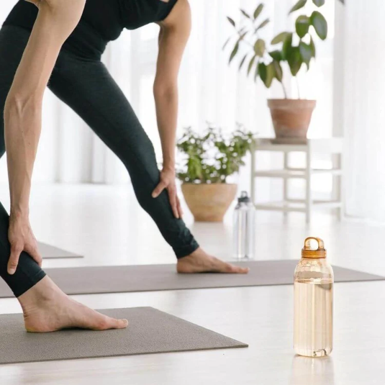 Kinto Water Bottle 950 ml amber | CoffeeLove