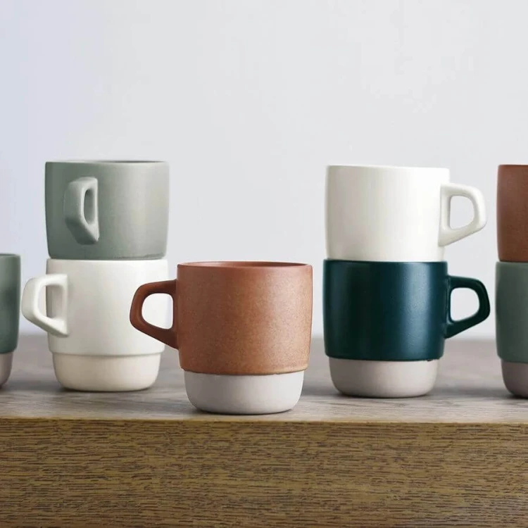 Kinto SCS stacking mug navy 320 ml | CoffeeLove