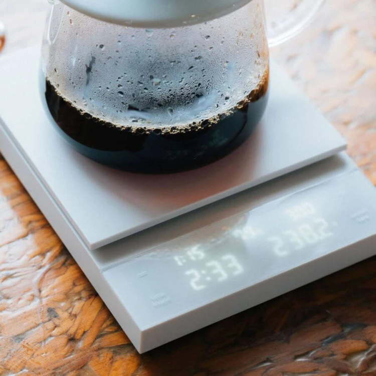 Hario Polaris Scale White waga do kawy | CoffeeLove