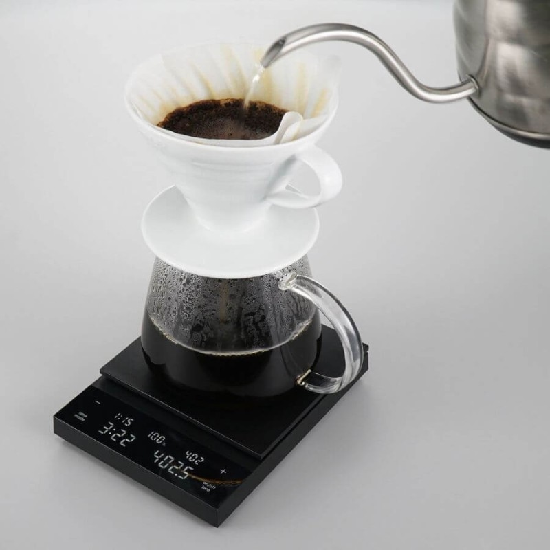 Hario Polaris Scale Black waga do kawy | CoffeeLove