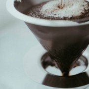 Hario V60-02 Double Mesh Dripper metalowy grafitowy | CoffeeLove