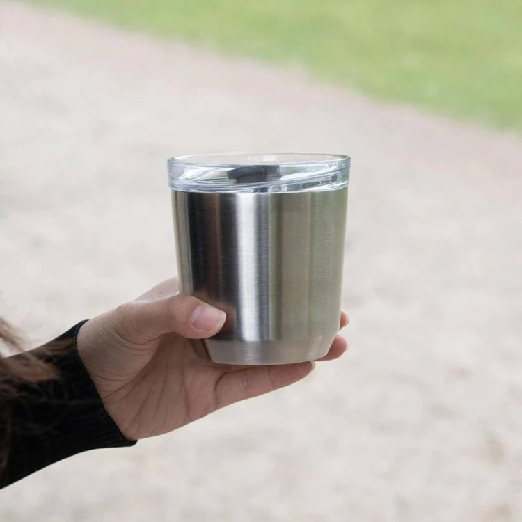 Kinto To Go Tumbler 240 ml stainless steel | CoffeeLove