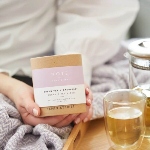 Teministeriet Green Tea + Raspberry Organic NOTE | CoffeeLove