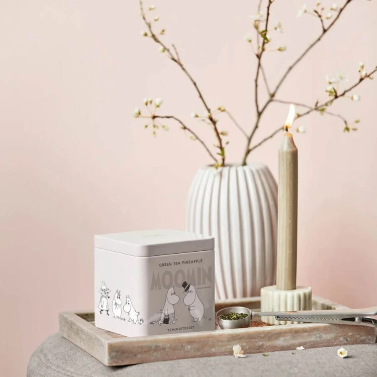 Moomin Green Tea Pineapple Tin | CoffeeLove