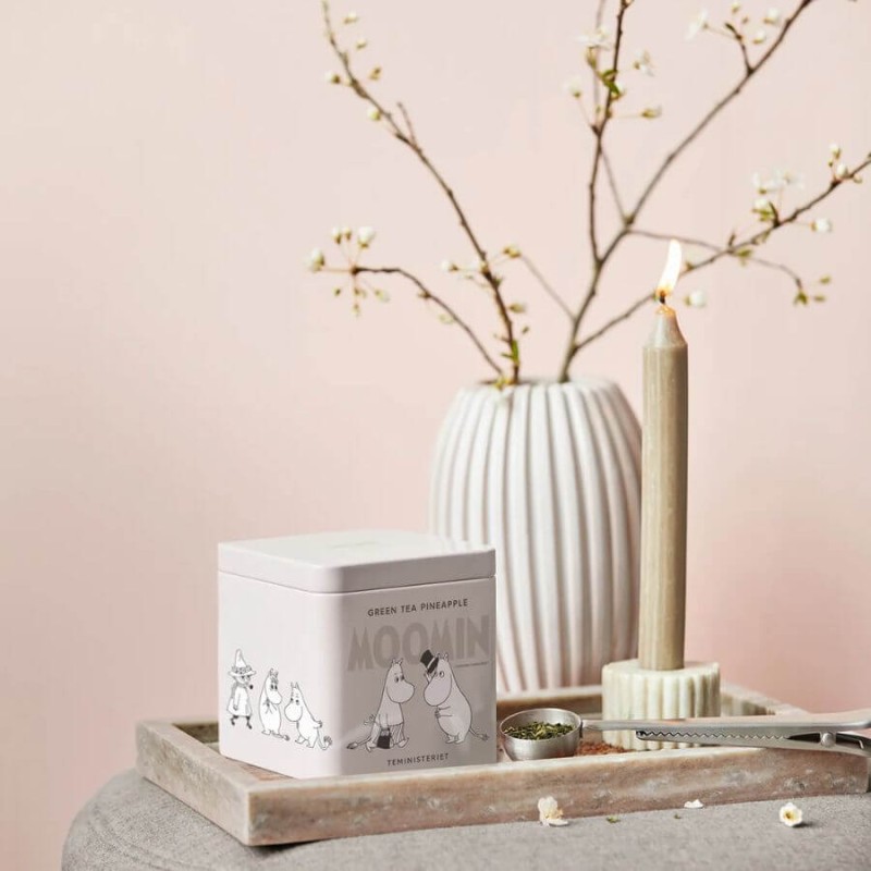 Moomin Green Tea Pineapple Tin | CoffeeLove