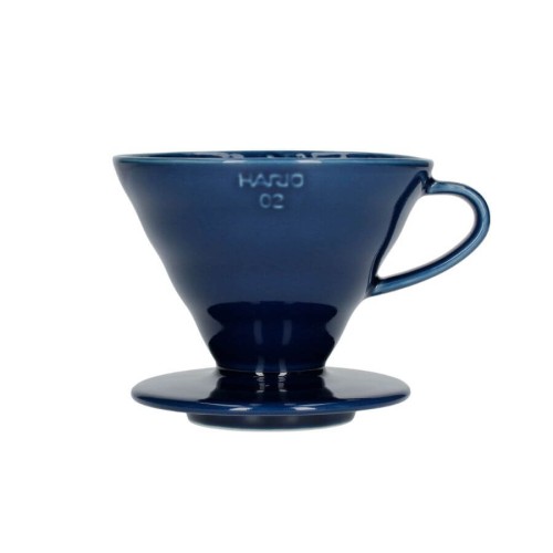 Hario V60-02 dripper ceramiczny indigo