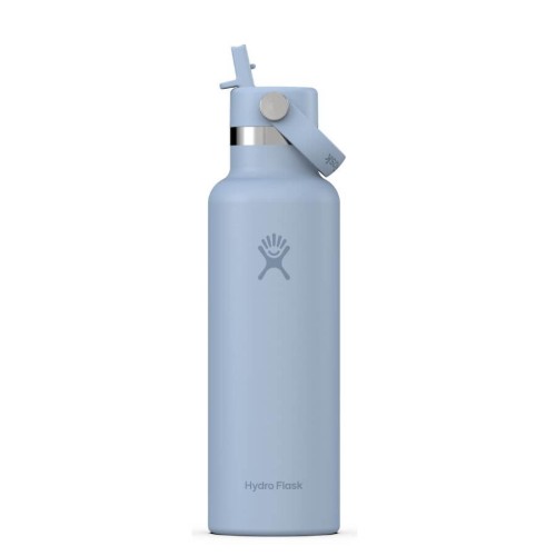 Hydro Flask 621 ml Standard Mouth Flex Straw Cap Surf Butelka termiczna z ustnikiem niebieska
