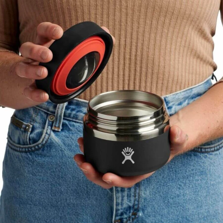 Hydro Flask 355 ml Insulated Food Jar Black | CoffeeLove