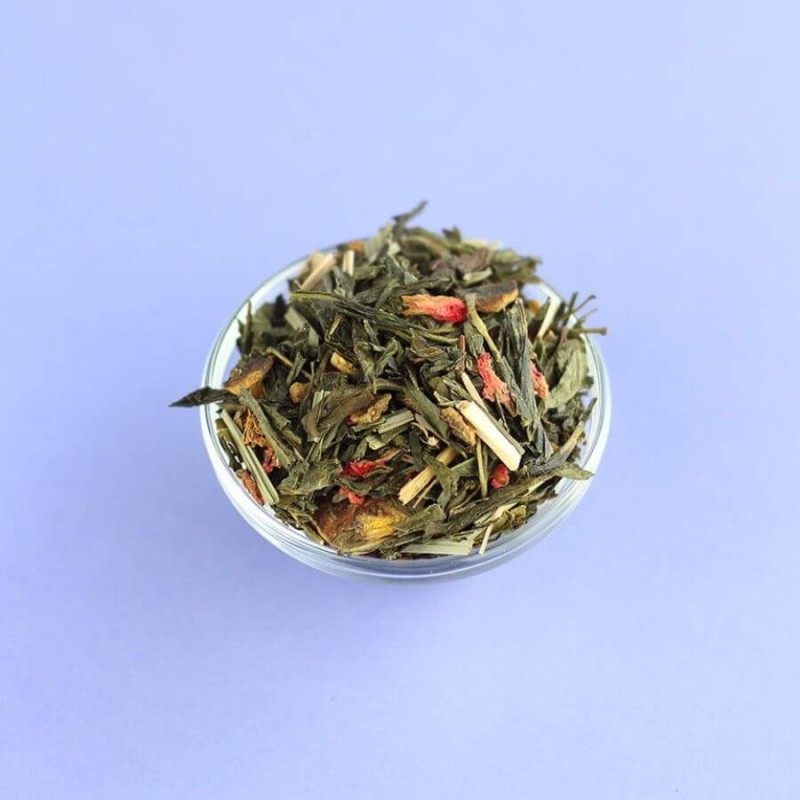 Herbata zielona z granatem 50 g | CoffeeLove