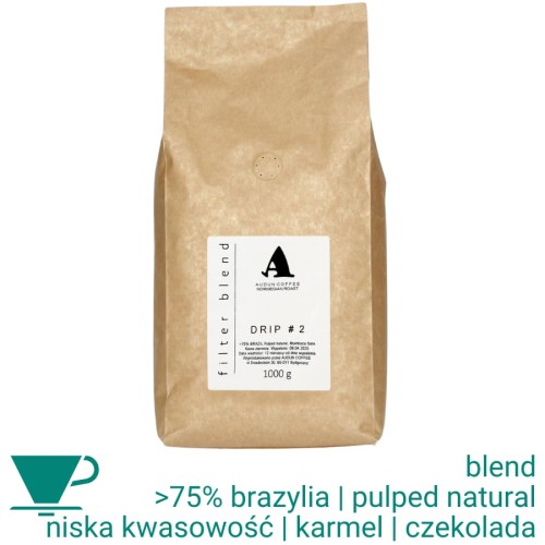Audun Drip No. 2 Brazylia filtr 1 kg kawa ziarnista