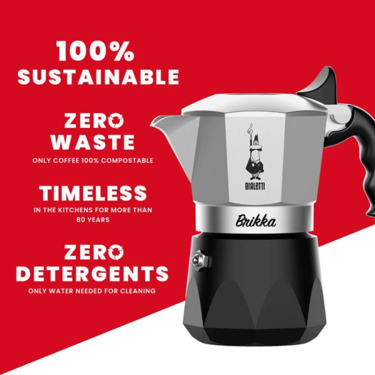 Bialetti Brikka 2023 2TZ | CoffeeLove