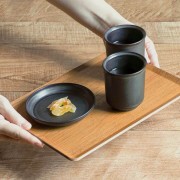 Kinto Rim tea cup earth gray 180 ml | CoffeeLove