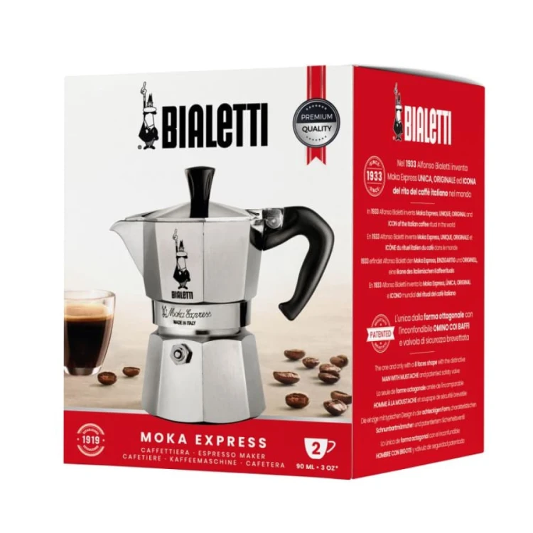 Bialetti Moka Express 2TZ opakowanie | CoffeeLove