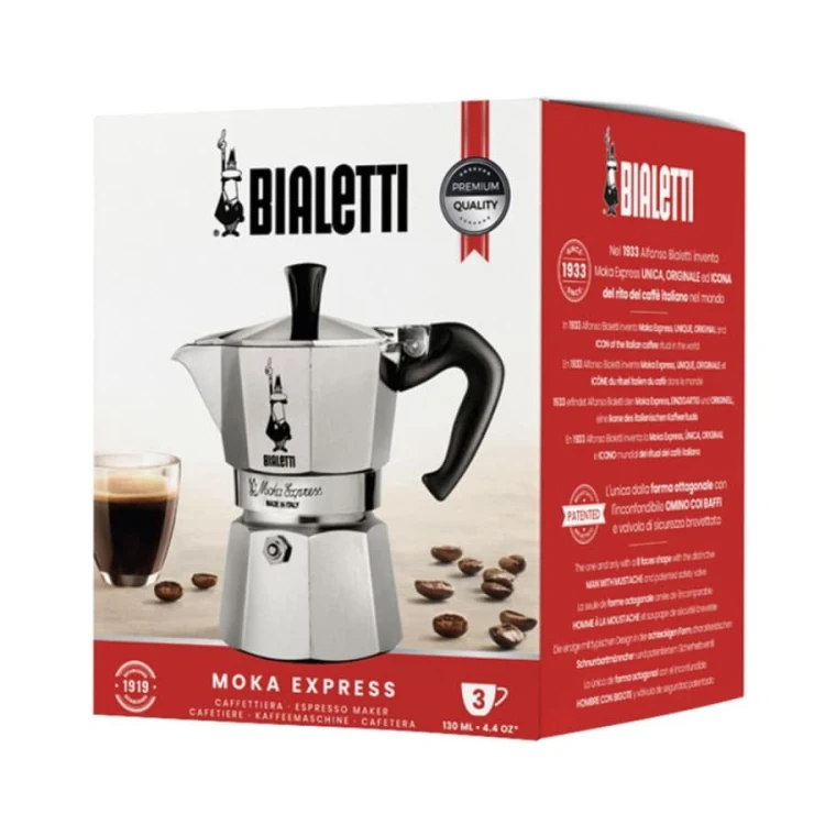 Bialetti Moka Express 3TZ opakowanie | CoffeeLove
