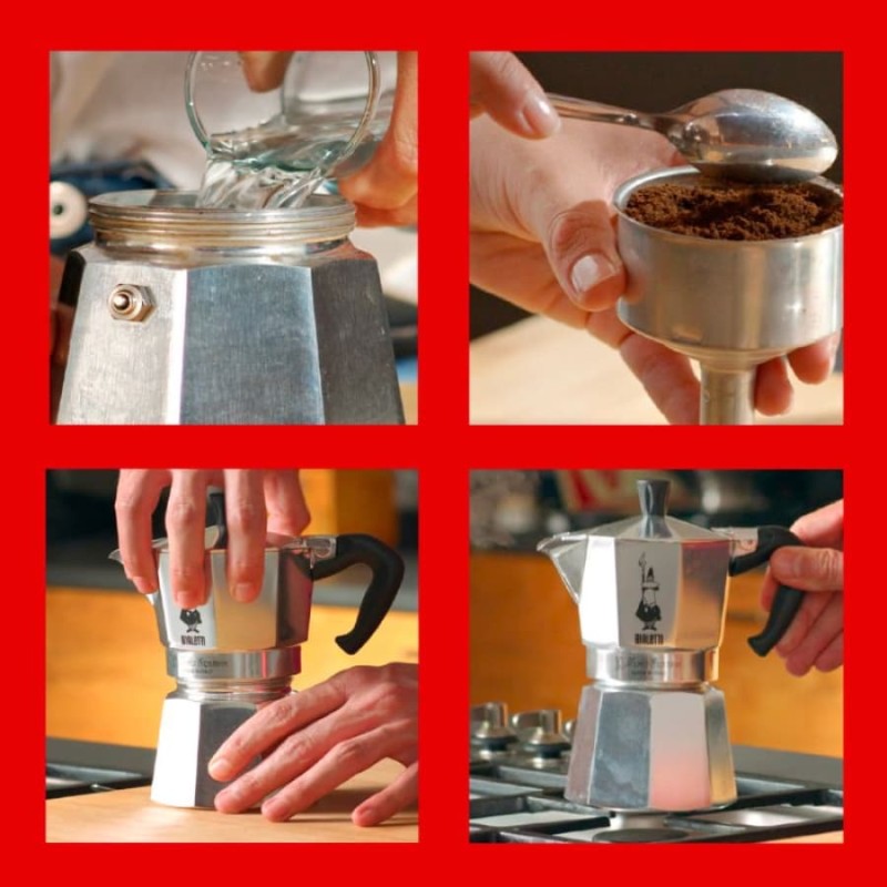 Bialetti Moka Express jak uzywac kawiarki | CoffeeLove