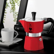 Bialetti Moka Express czerwona | CoffeeLove