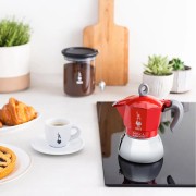 Bialetti Moka Induction czerwona | CoffeeLove