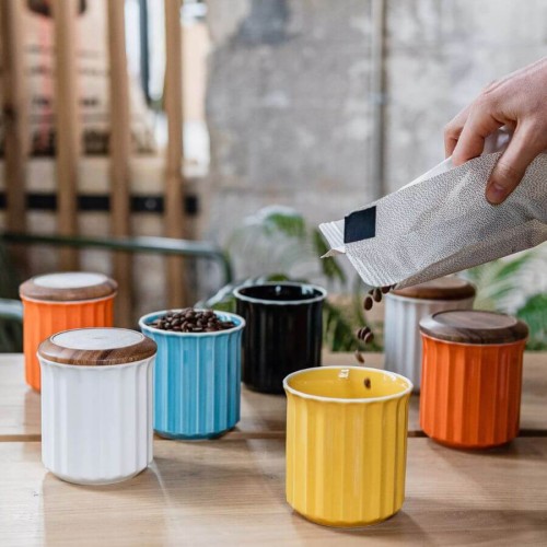 Origami Canister Black | CoffeeLove