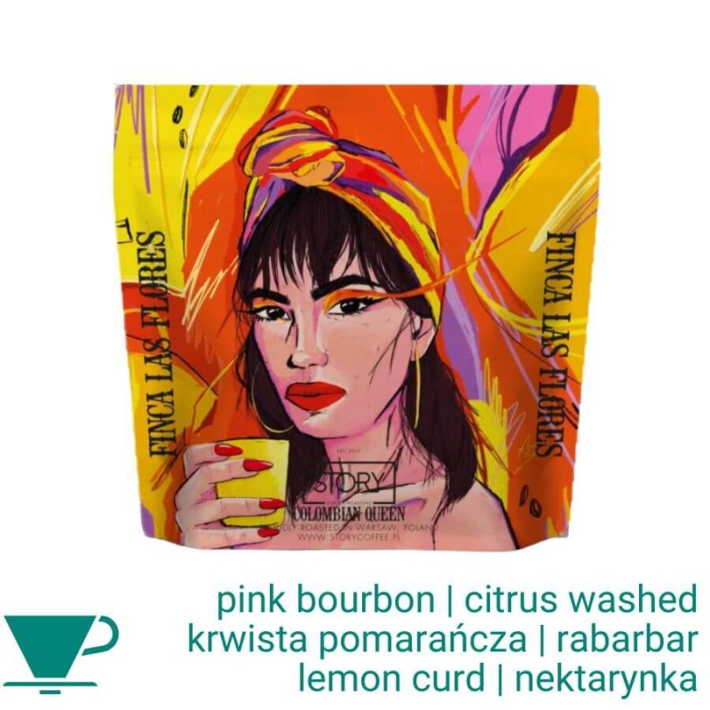 Story Coffee Kolumbia Finca Diviso Nestor Lasso filtr 250 g | CoffeeLove